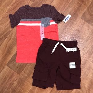 💥BOGO☄️ BOYS OLD NAVY T-SHIRT & SHORTS